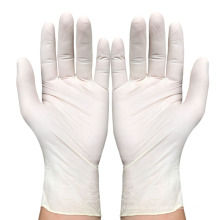 Factory supplies disposable pearl white plants latex Tattoo Gloves
